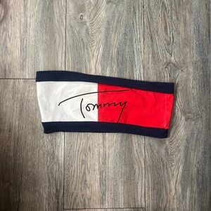90’s Tommy' Women’s Tube top (S) ❤️🤍💙